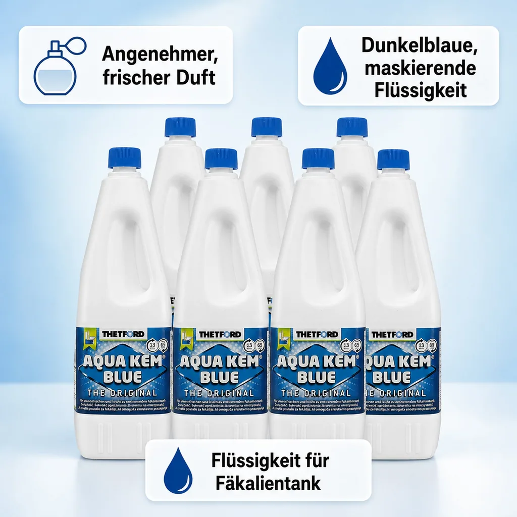 THETFORD Aqua Kem Blue 6 x 2 Liter = 1 Karton A