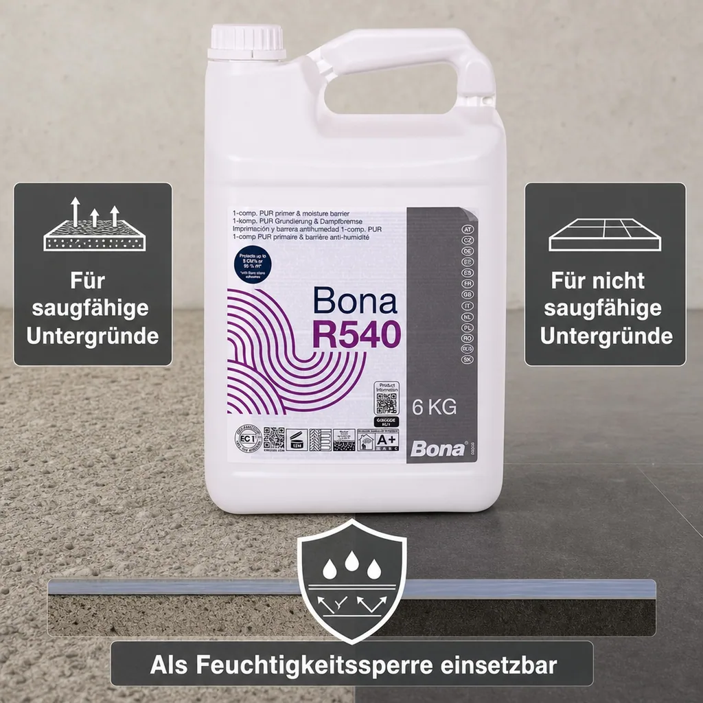 BONA R 540 - 1K PU 6 kg Grundierung/Absperrung A
