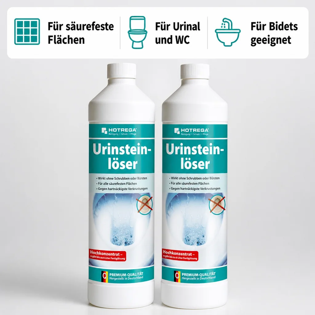 HOTREGA Urinsteinlöser 2 x 1 Liter Konzentrat