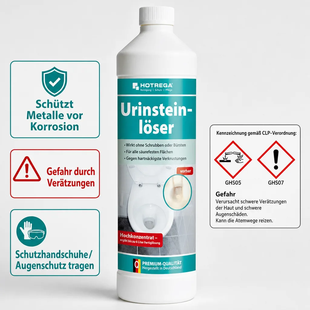 HOTREGA Urinsteinlöser 2 x 1 Liter Konzentrat