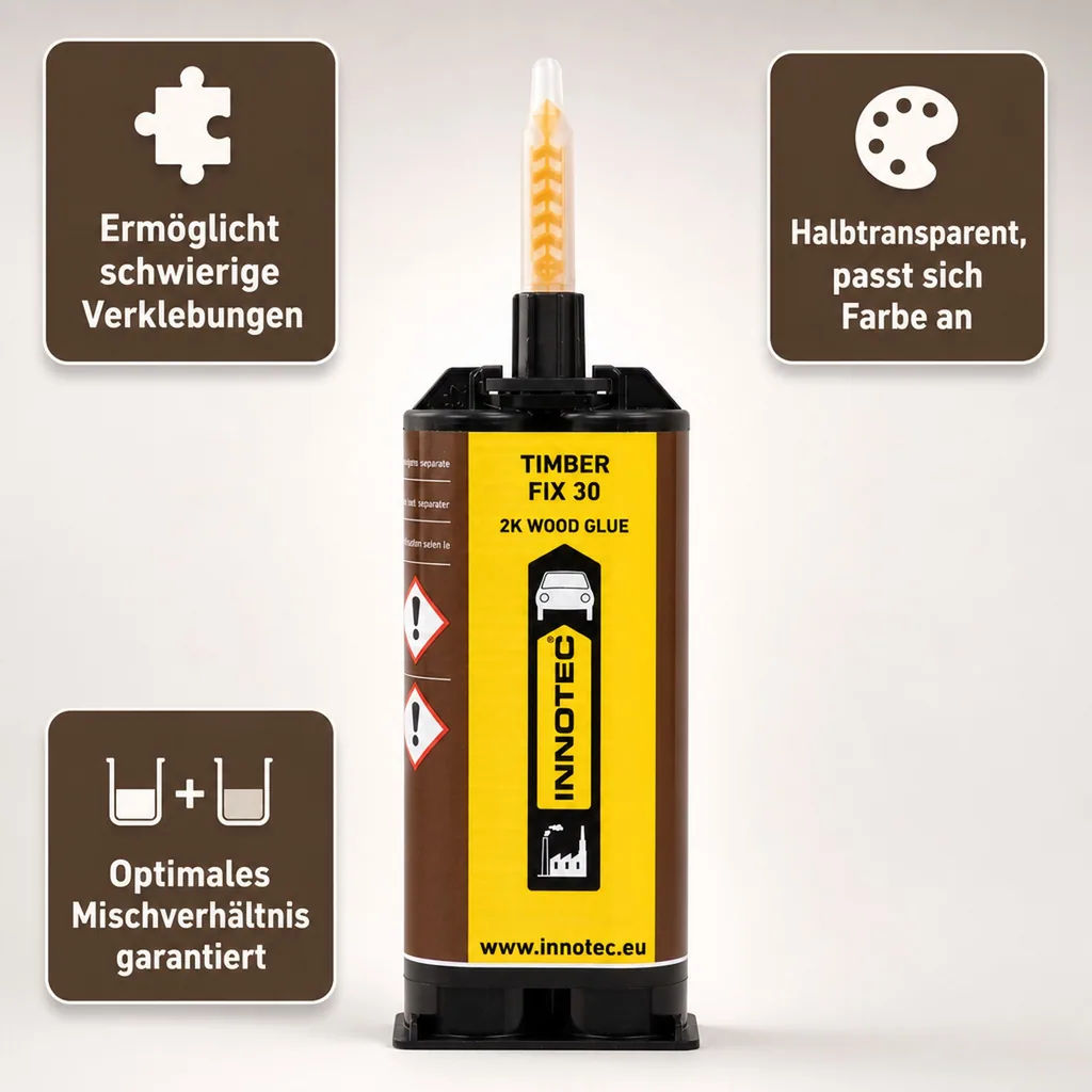 INNOTEC Timber Fix 30 2K schneller Holzkleber 50 ml