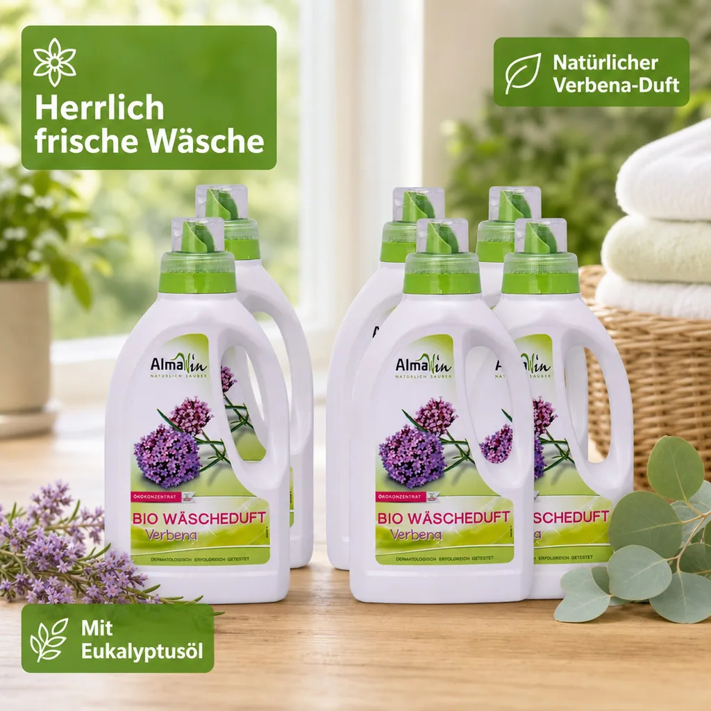 ALMAWIN Wäscheduft Verbena 6 x 750 ml
