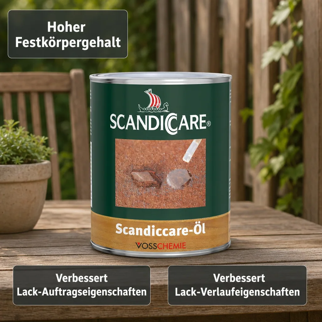 SC SCANDICCARE Öl 1 Liter Farbzusatz- und Rostversiegelung A