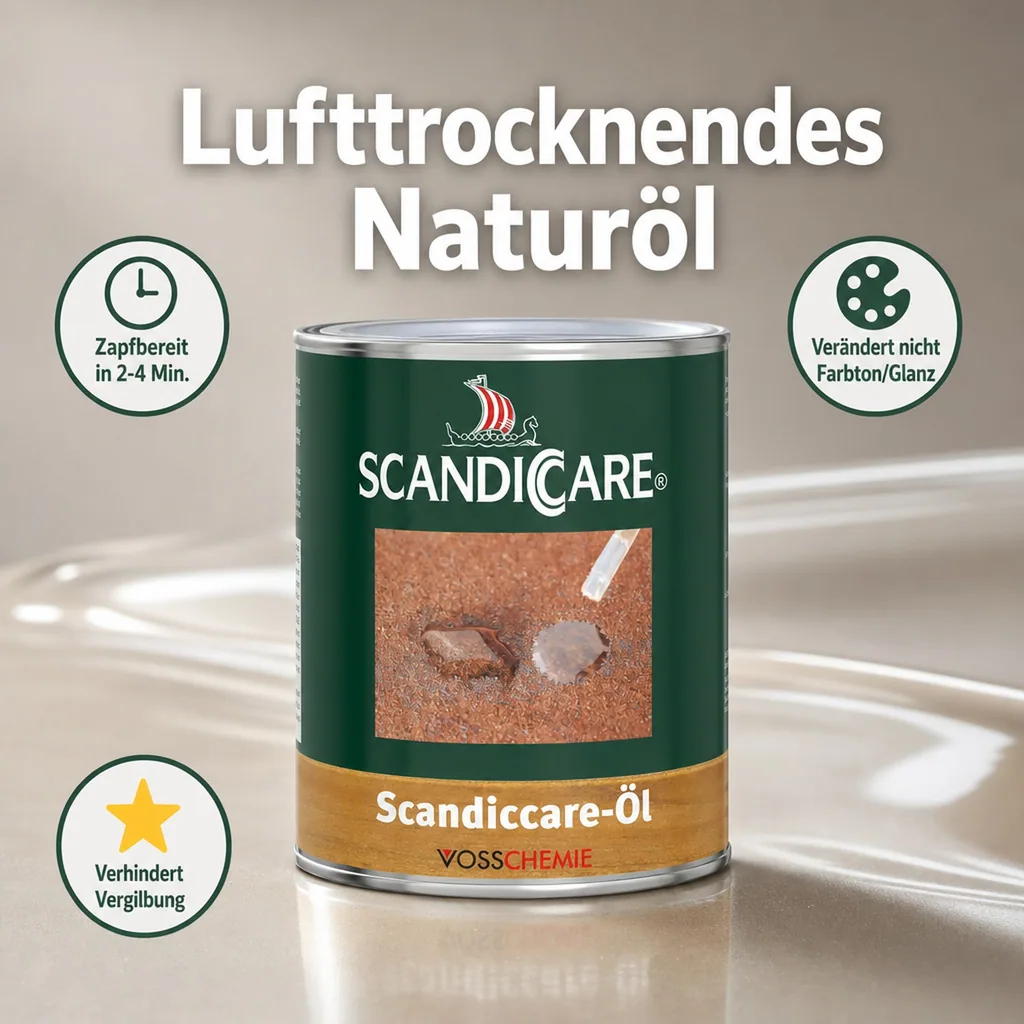 SC SCANDICCARE Öl 1 Liter Farbzusatz- und Rostversiegelung A