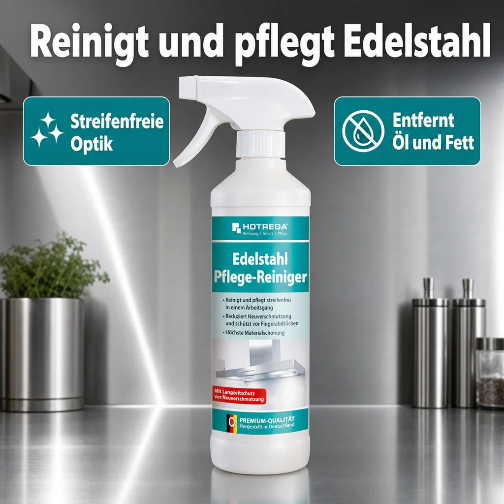 HOTREGA Edelstahl Pflegereiniger 500 ml