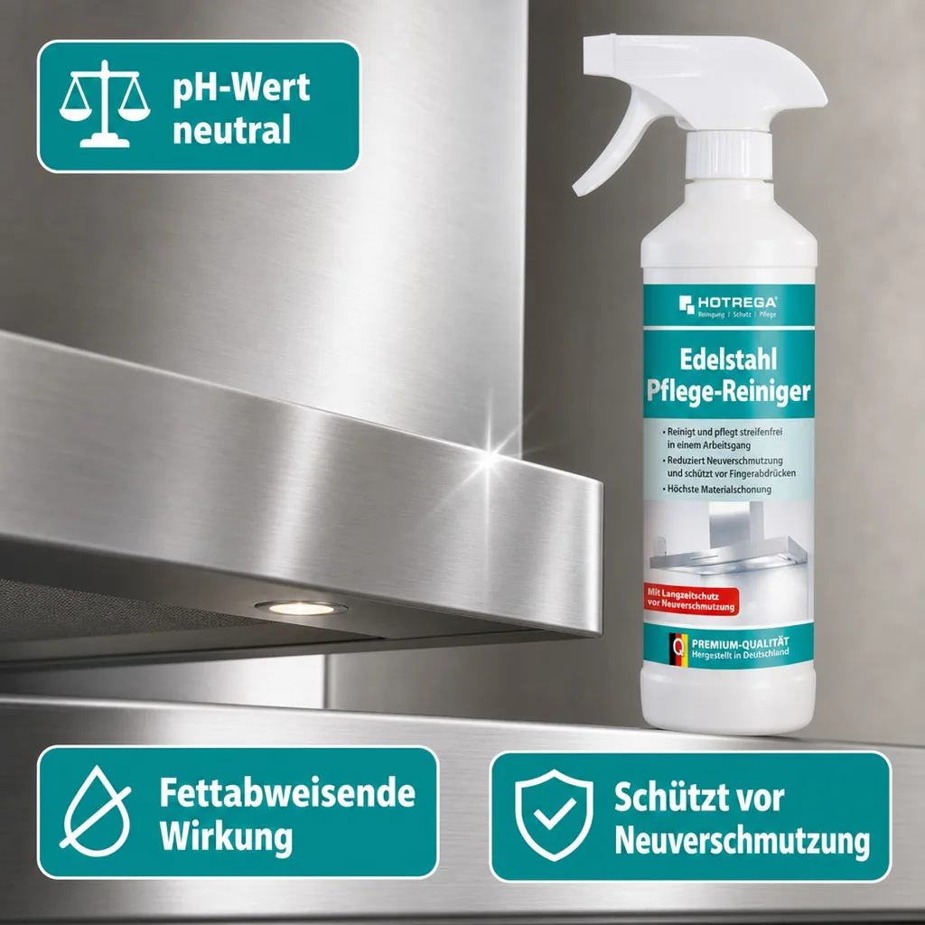 HOTREGA Edelstahl Pflegereiniger 500 ml