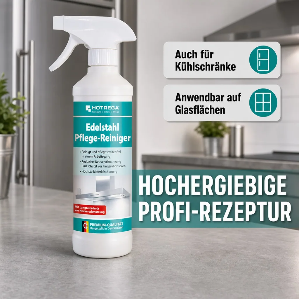 HOTREGA Edelstahl Pflegereiniger 500 ml