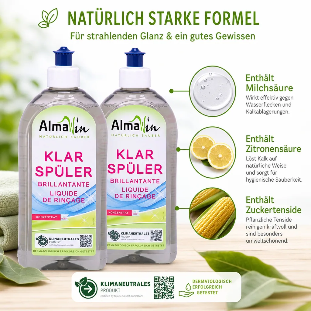 ALMAWIN Klarspüler 2 x 500 ml