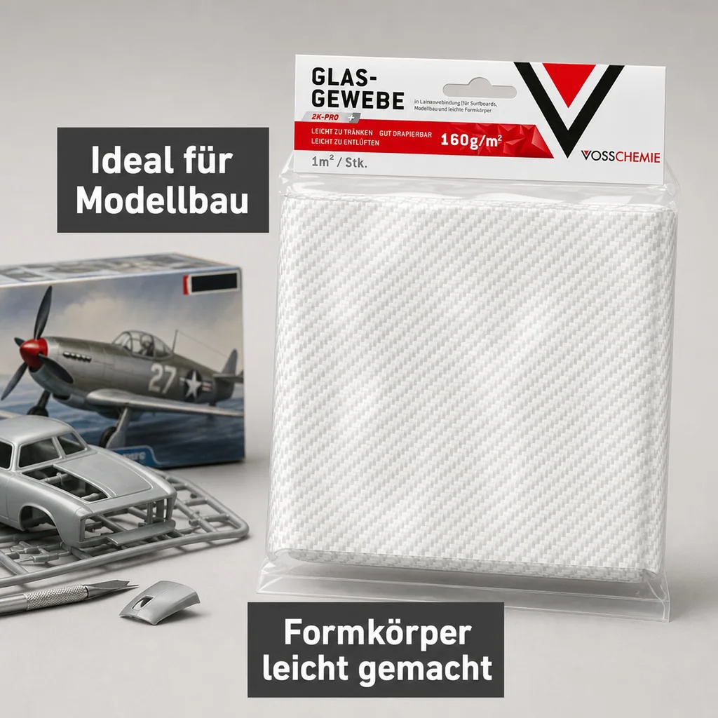 VOSSCHEMIE VC Glasgewebe 160 g/m² -1,0 m² Inhalt