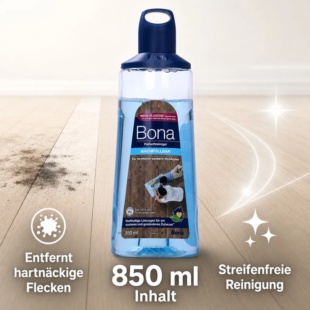 BONA Refiller 0,85 Liter für Holz- und Parkett Premium Spray Mopp