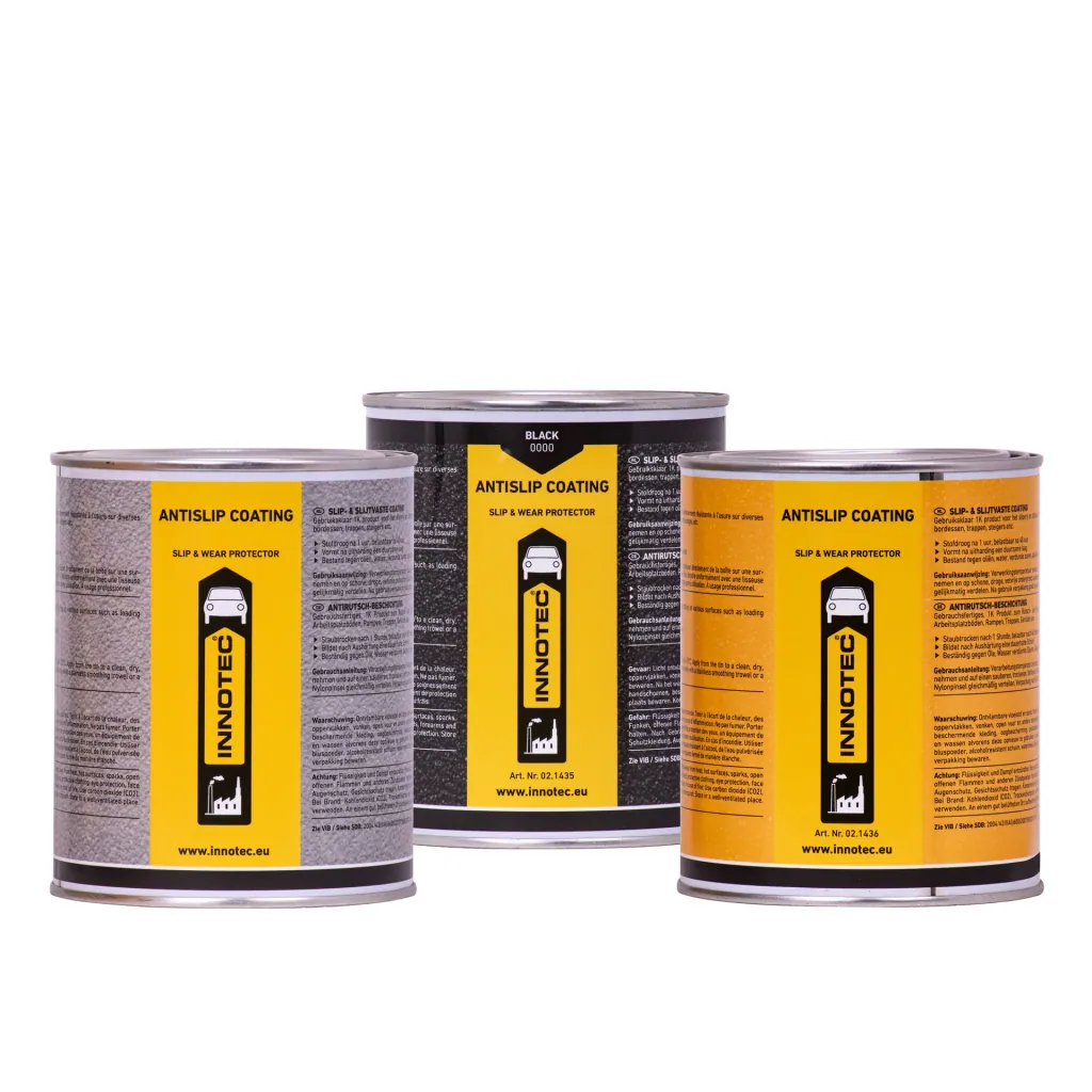 INNOTEC Anti Slip Coating schwarz 1 Liter Dose 02.1435