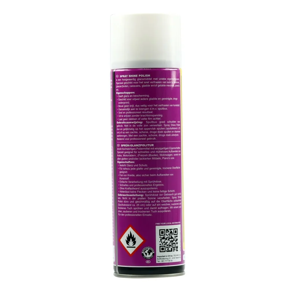 INNOTEC Spray Shine Polish 3 x 500 ml Lack- und Kunsstoffpolitur A