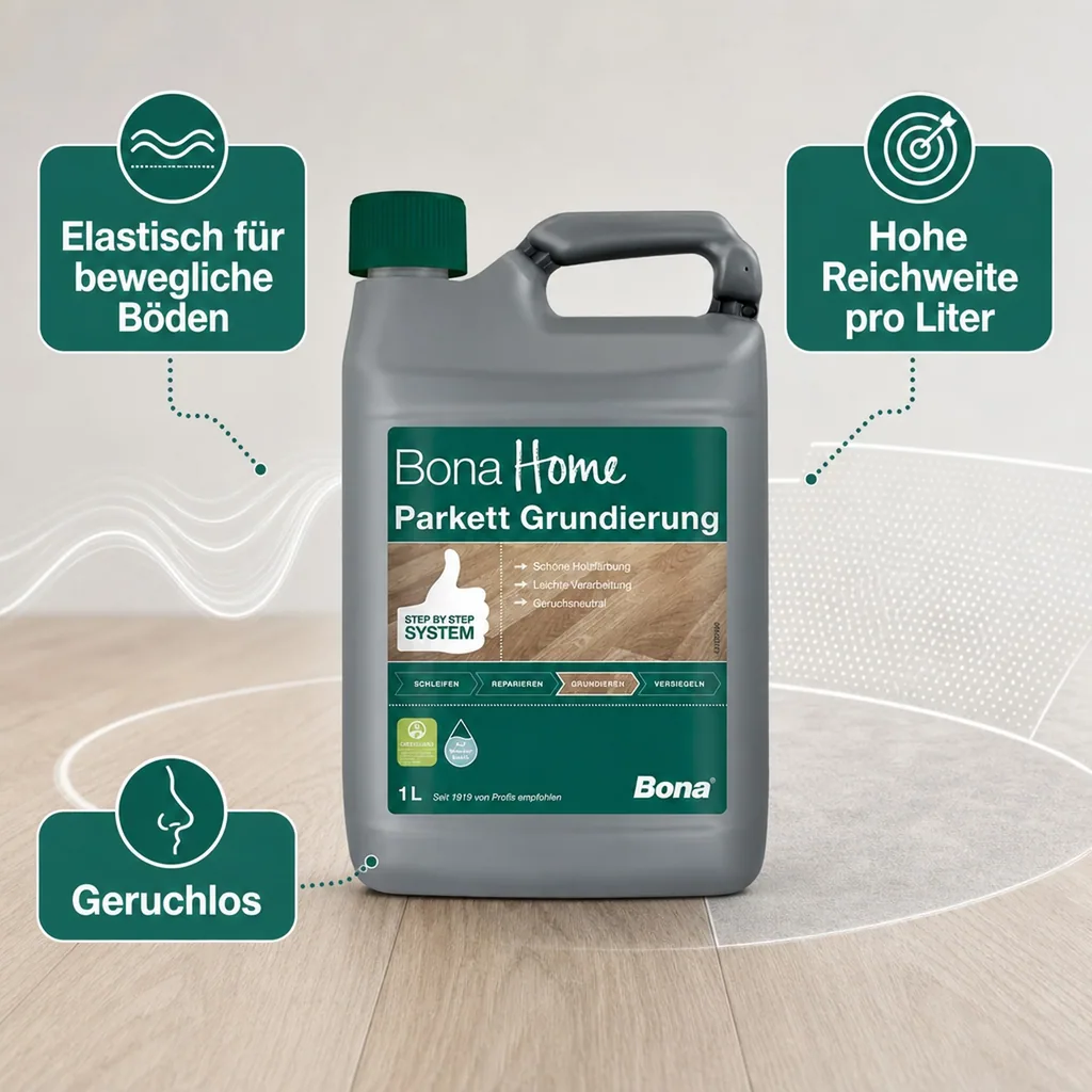 BONA Home Parkett Grundierung 1 Liter auf Wasserbasis