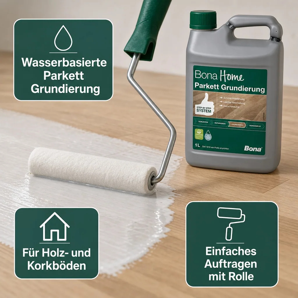 BONA Home Parkett Grundierung 4 Liter auf Wasserbasis