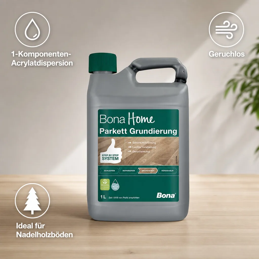 BONA Home Parkett Grundierung 4 Liter auf Wasserbasis