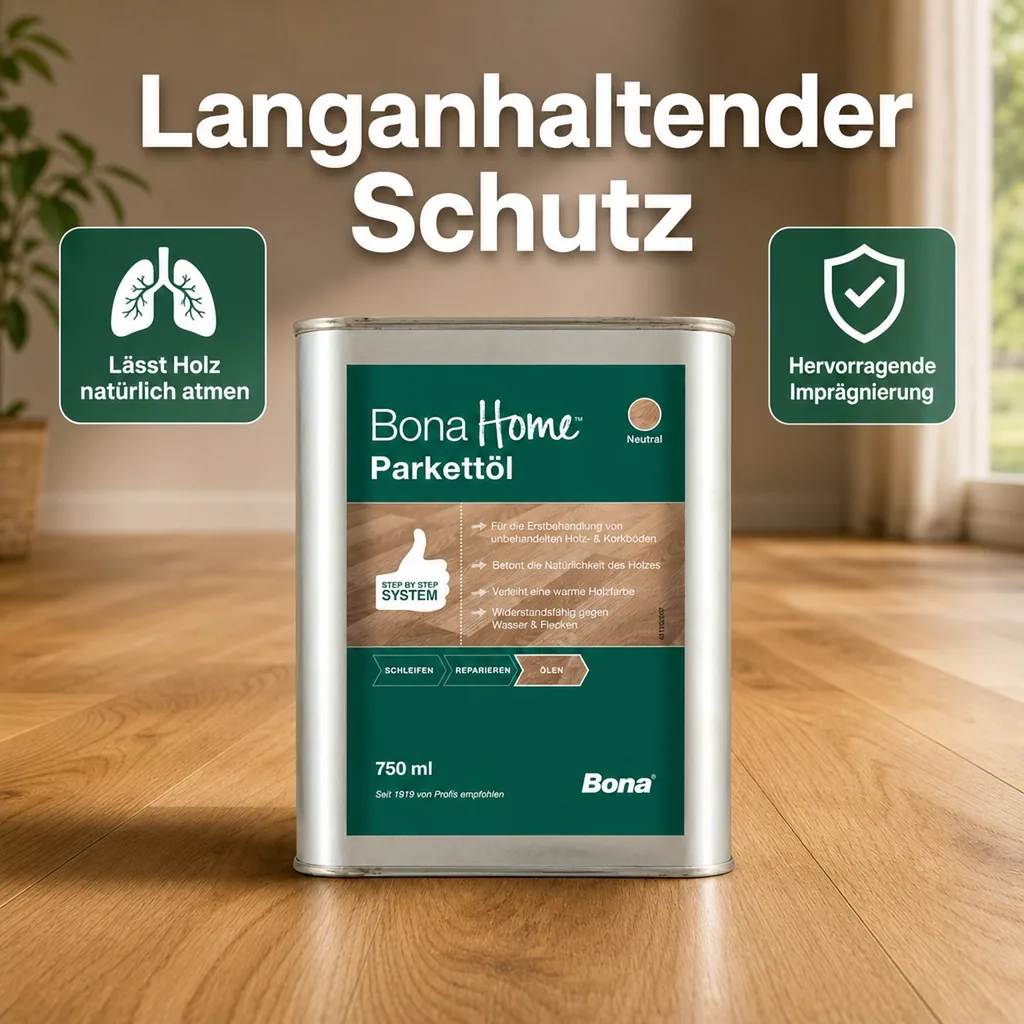 BONA Home Parkettöl 750 ml neutral