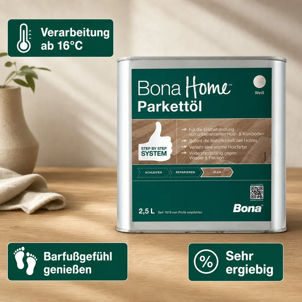 BONA Home Parkettöl 2,5 Liter neutral