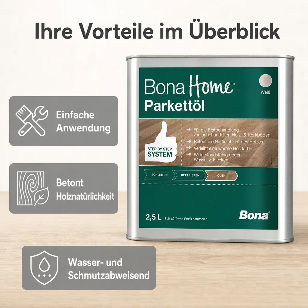 BONA Home Parkettöl 2,5 Liter neutral