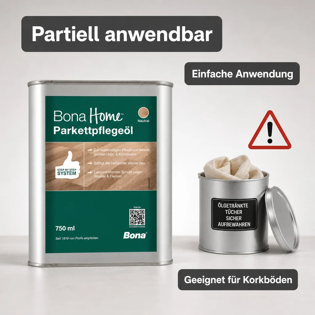 BONA Home Parkettpflegeöl 2,5 Liter neutral