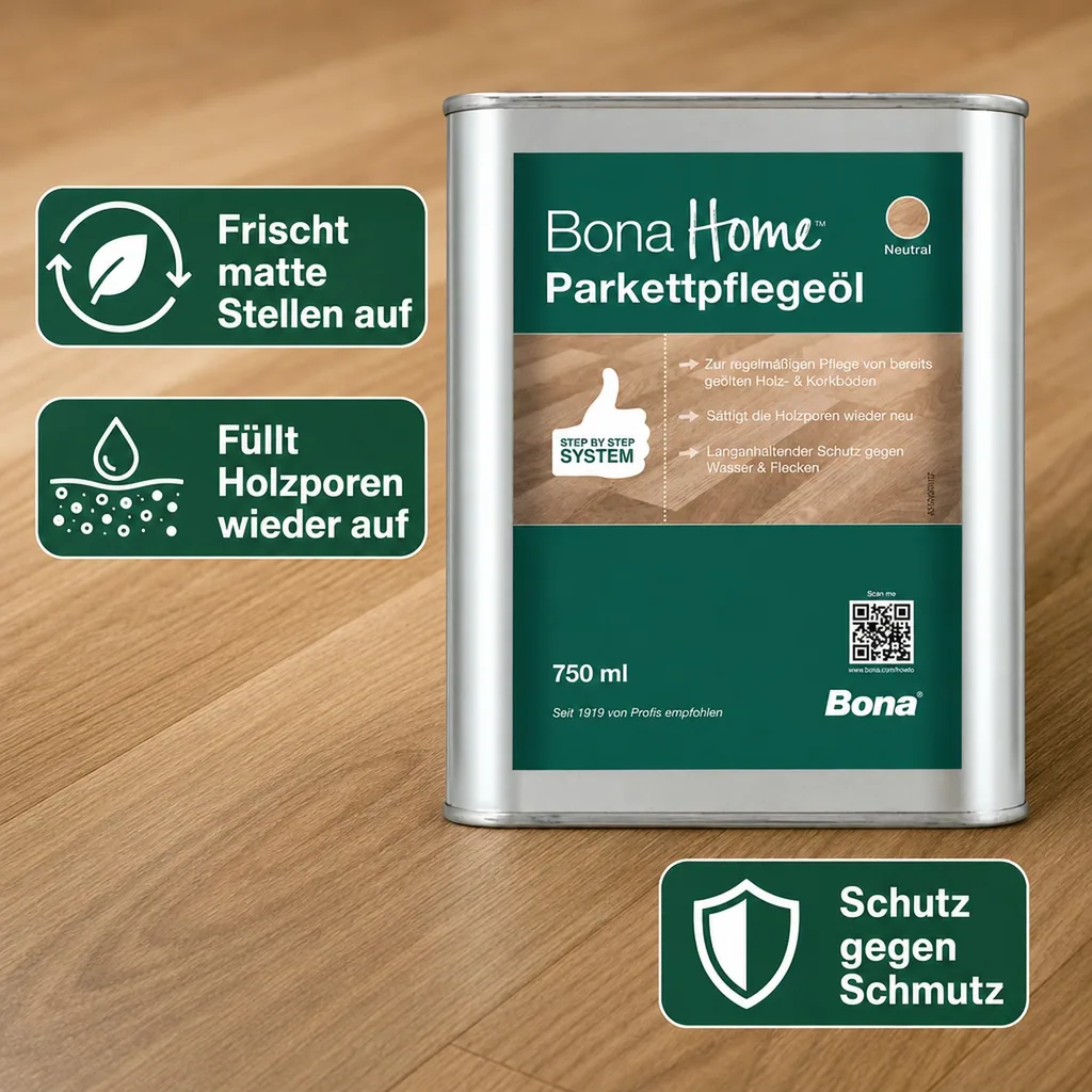 BONA Home Parkettpflegeöl 2,5 Liter neutral