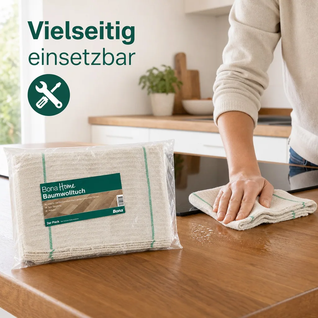 BONA Home Baumwolltuch 2er Pack