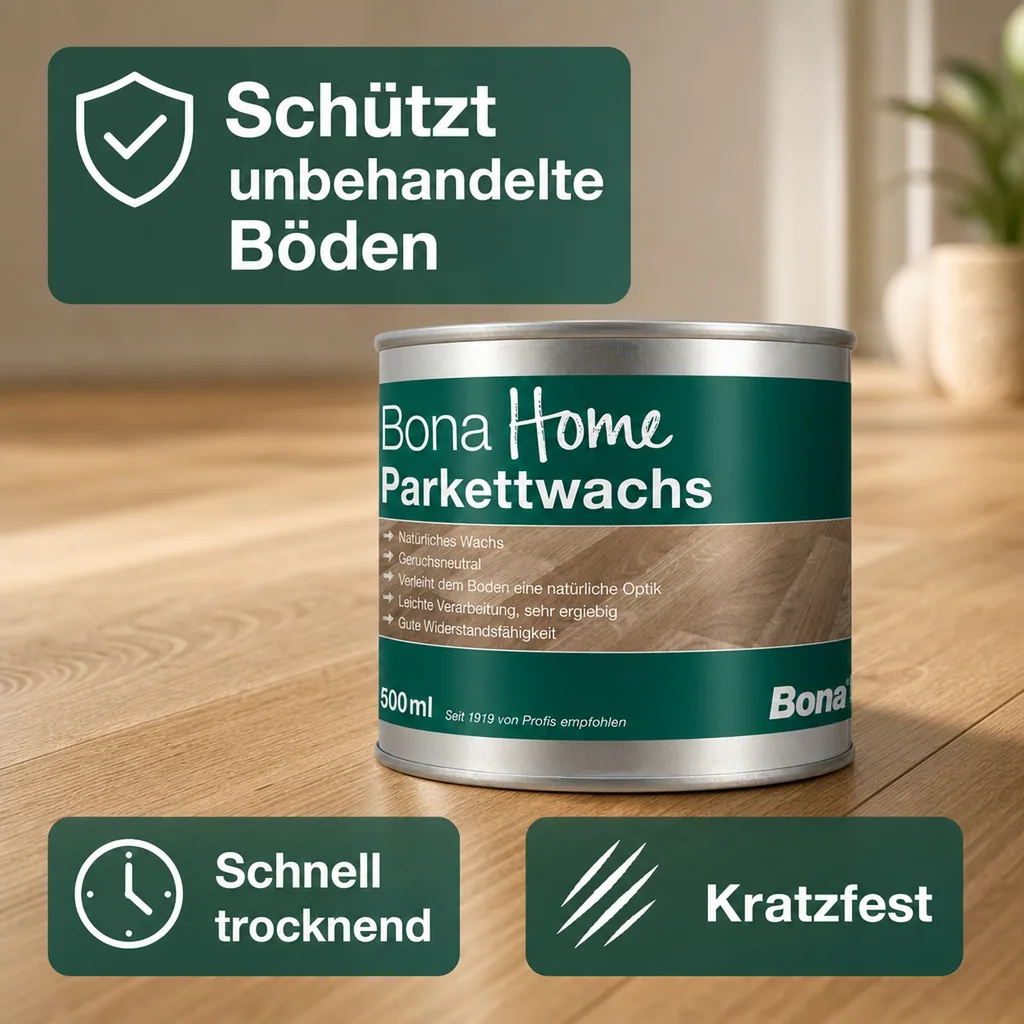BONA Home Parkettwachs 500 ml
