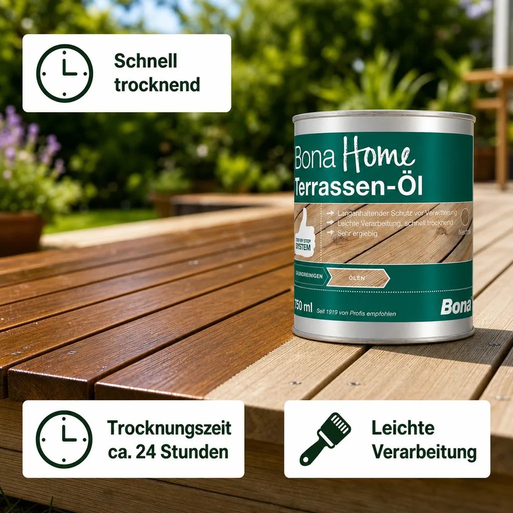 BONA Home Terrassen-Öl 2,5 Liter neutral