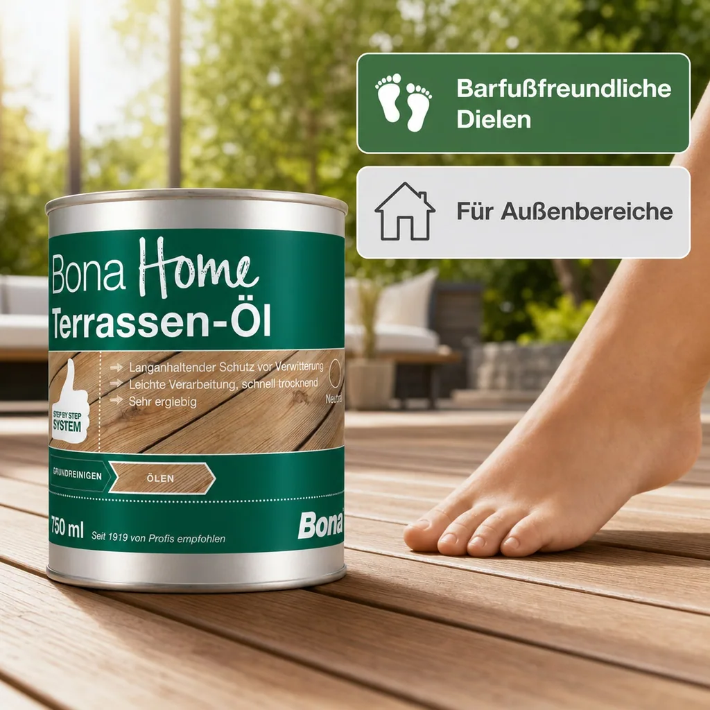 BONA Home Terrassen-Öl 2,5 Liter neutral