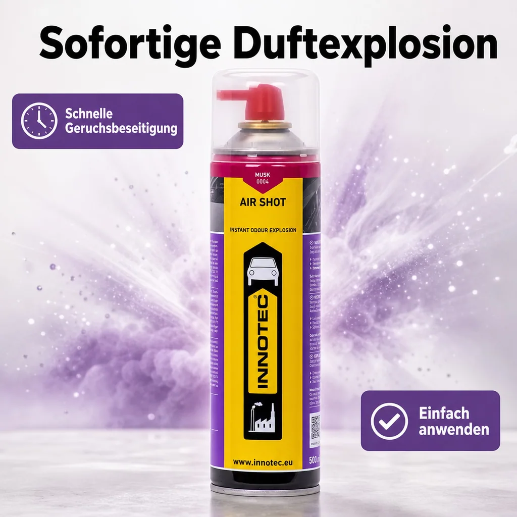 INNOTEC Air Shot Musk 500 ml Duftspray für Raum / Auto