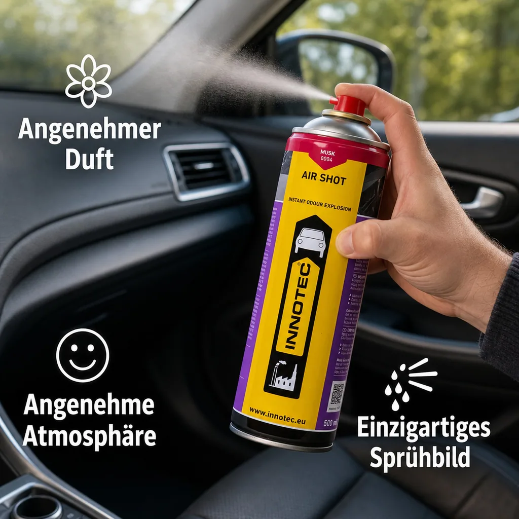 INNOTEC Air Shot Musk 500 ml Duftspray für Raum / Auto