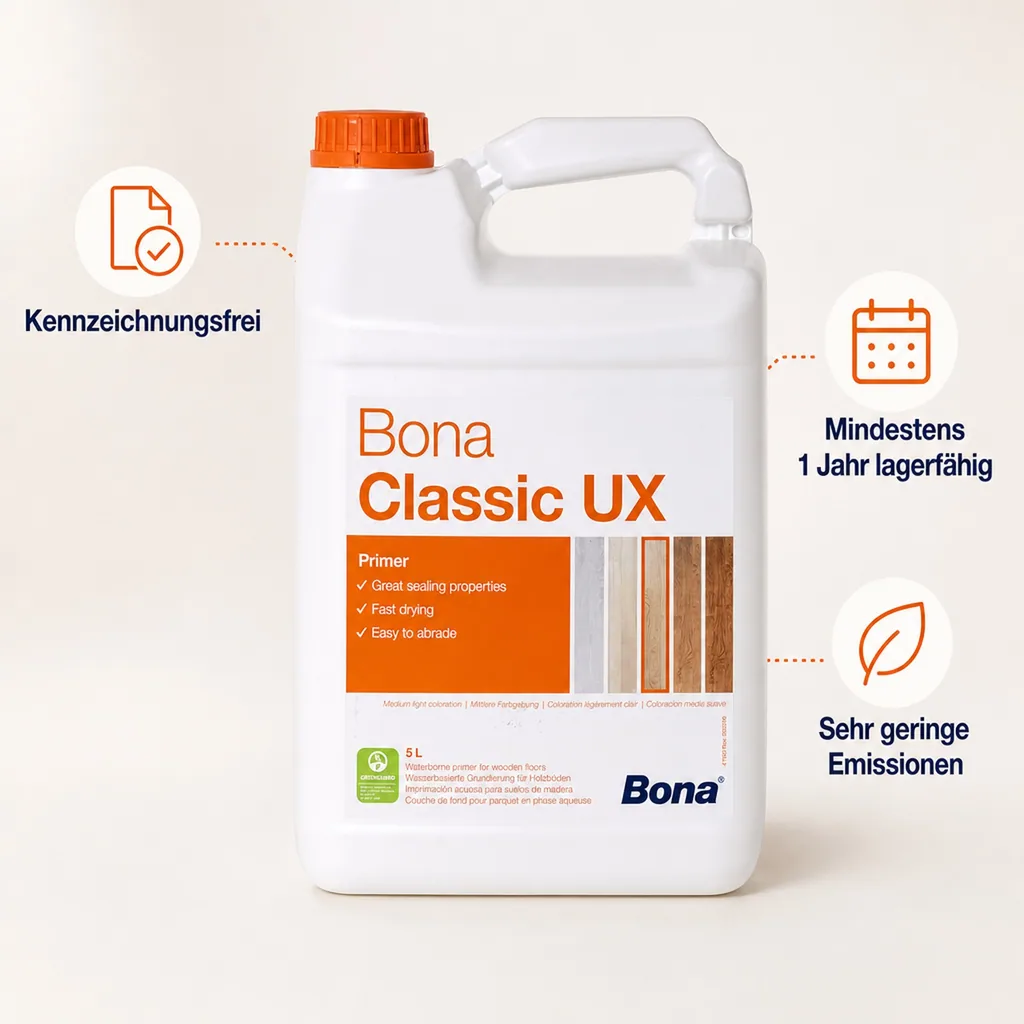 BONA Classic UX 5 Liter Wasserbasierte Grundierung