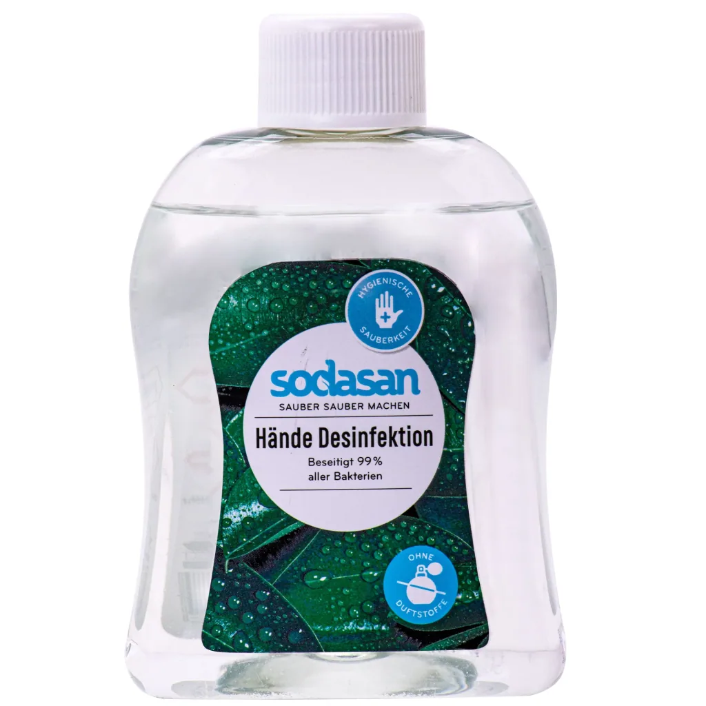 SODASAN Händedesinfektion in verschiedenen Größen
