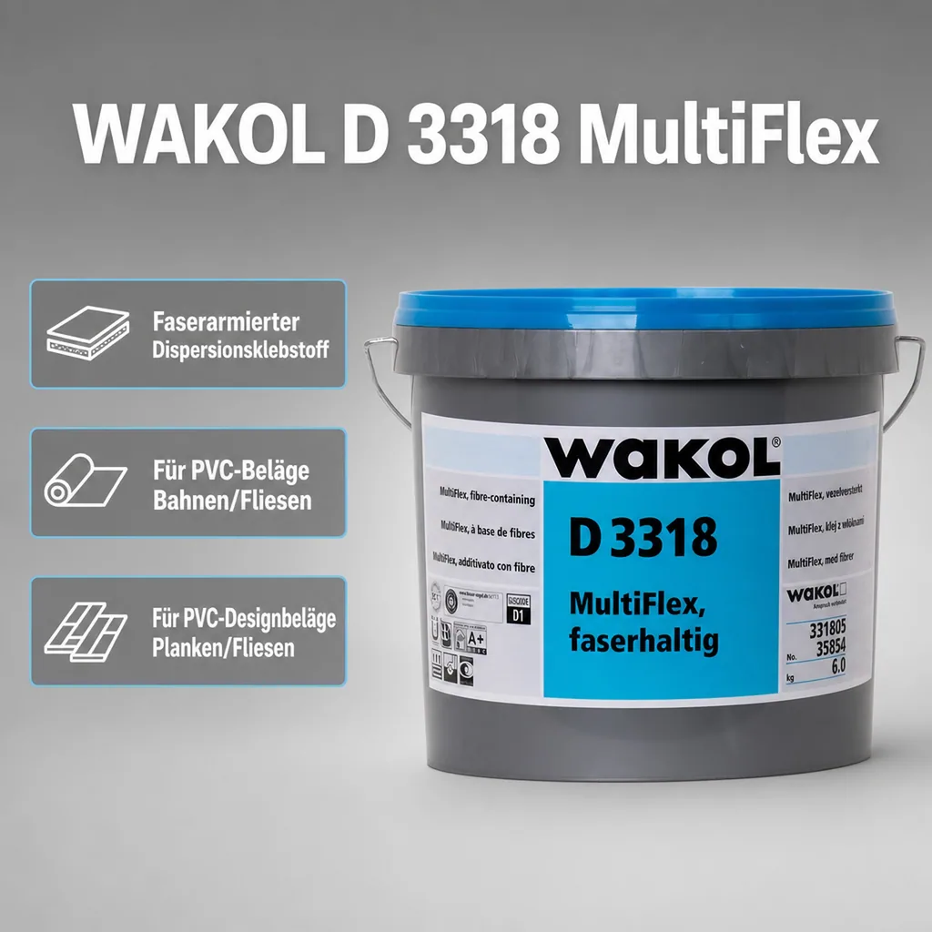 WAKOL D 3318 MultiFlex faserhaltig 6kg