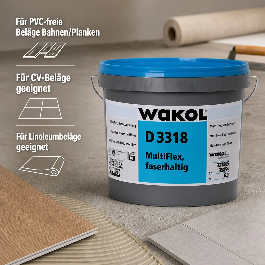 WAKOL D 3318 MultiFlex faserhaltig 6kg
