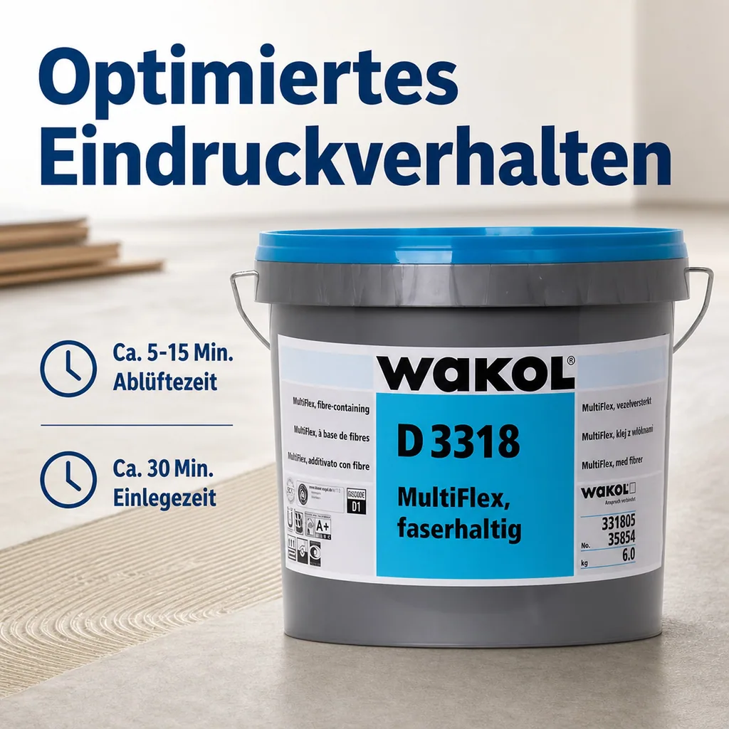 WAKOL D 3318 MultiFlex faserhaltig 6kg
