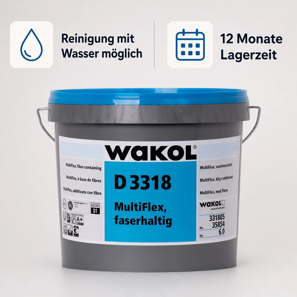 WAKOL D 3318 MultiFlex faserhaltig 6kg