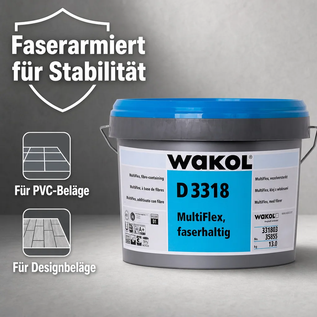 WAKOL D 3318 MultiFlex faserhaltig 13kg