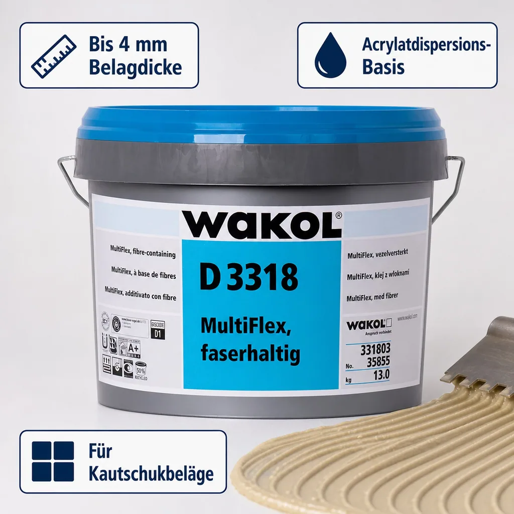 WAKOL D 3318 MultiFlex faserhaltig 13kg