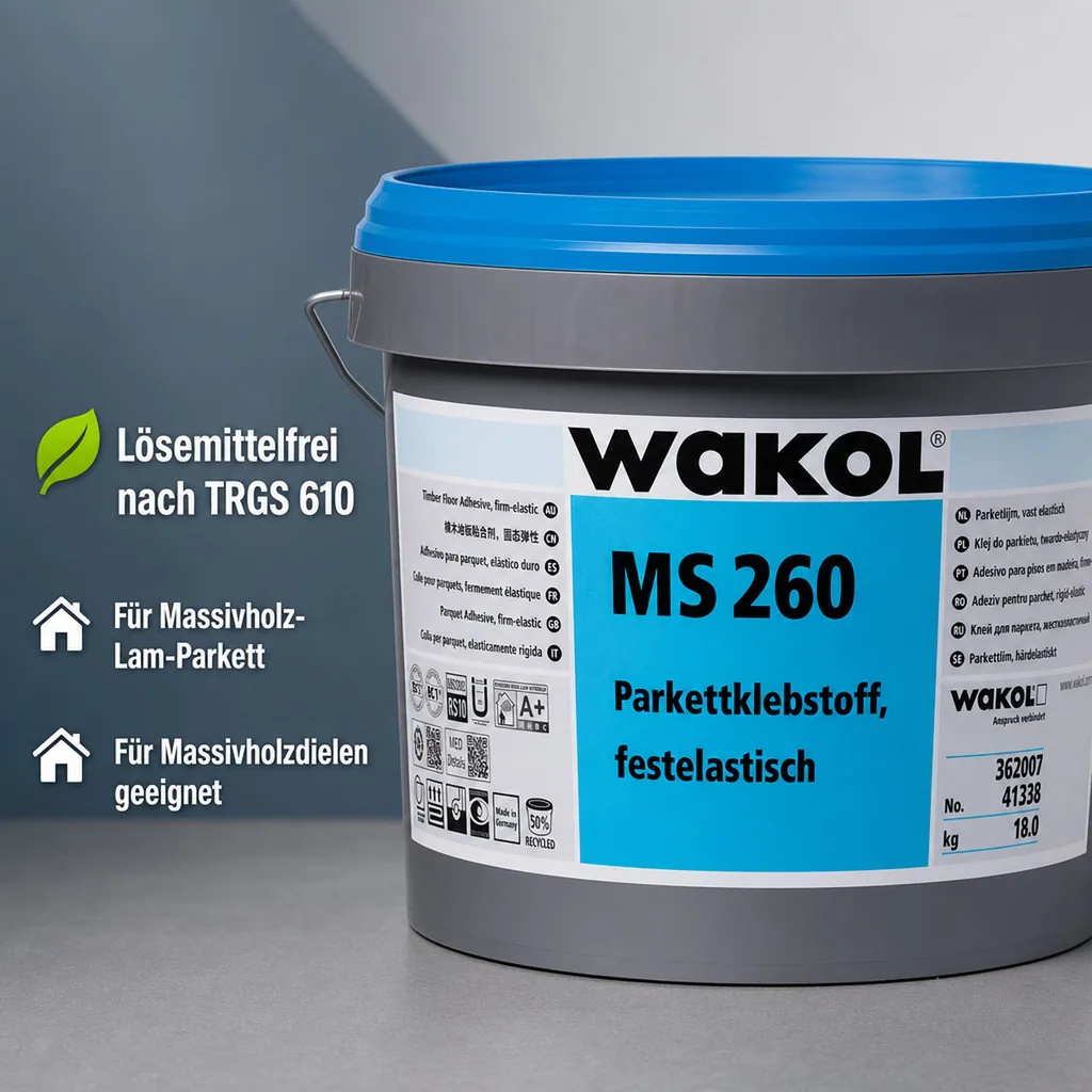 WAKOL MS 260 Parkettklebstoff festelastisch 18kg