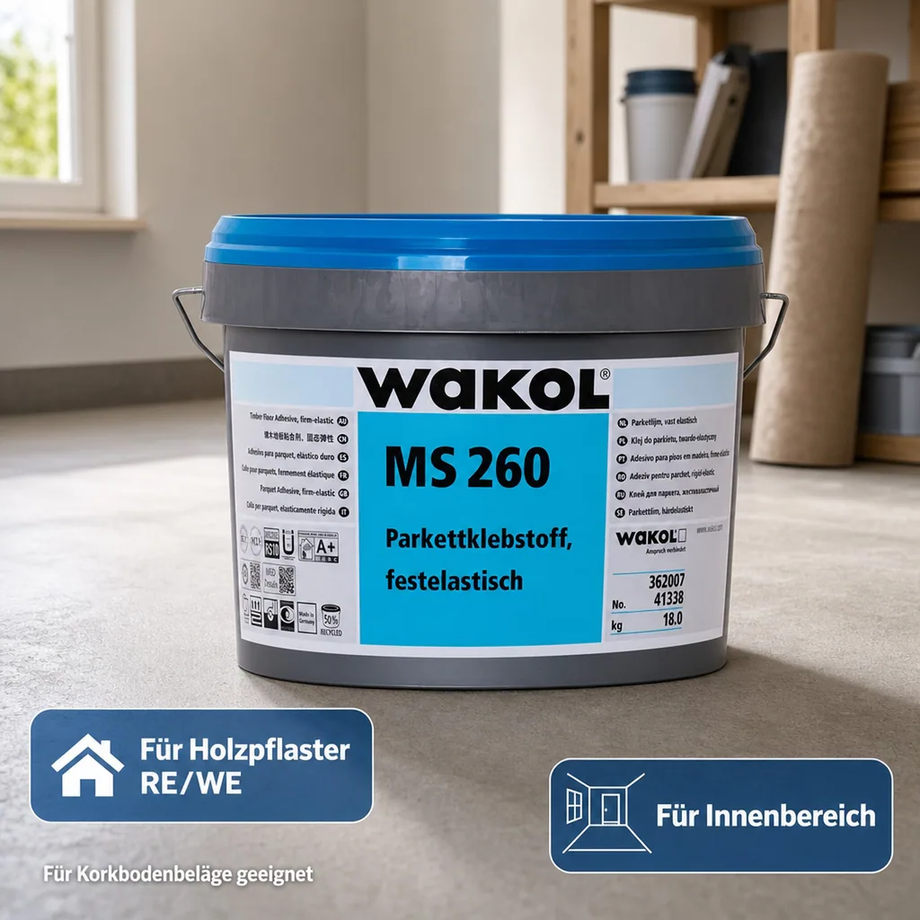 WAKOL MS 260 Parkettklebstoff festelastisch 18kg