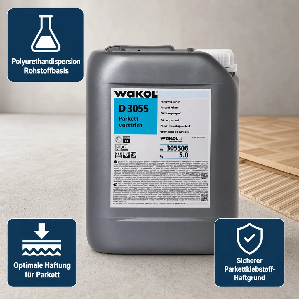 WAKOL D 3055 Parkettvorstrich 5kg