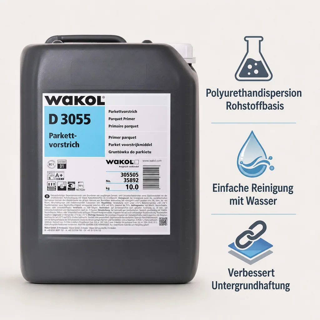 WAKOL D 3055 Parkettvorstrich 10kg
