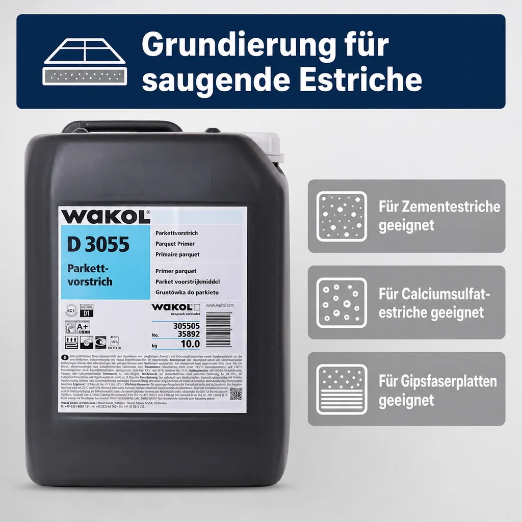 WAKOL D 3055 Parkettvorstrich 10kg
