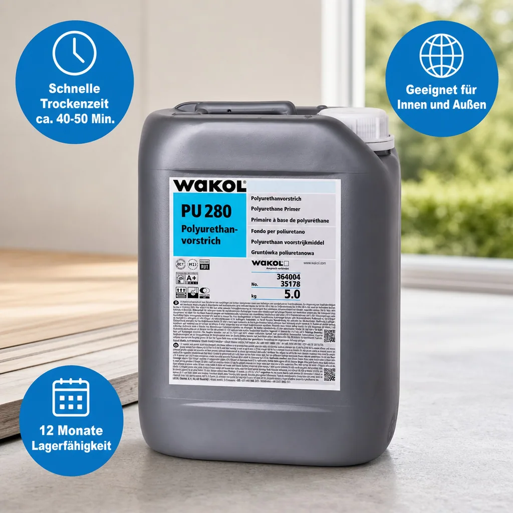 WAKOL PU 280 Polyurethanvorstrich 5kg