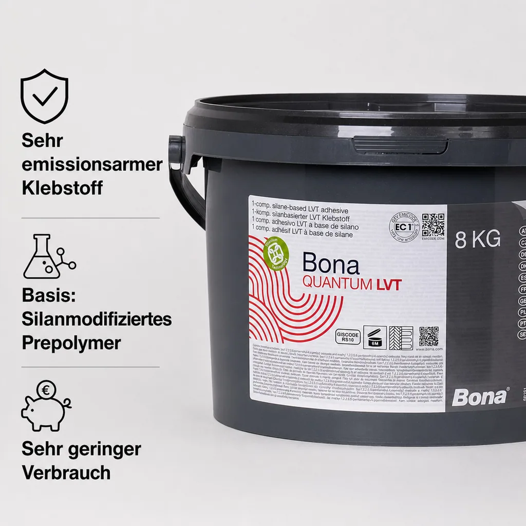 BONA Quantum LVT Parkettkleber 8 kg