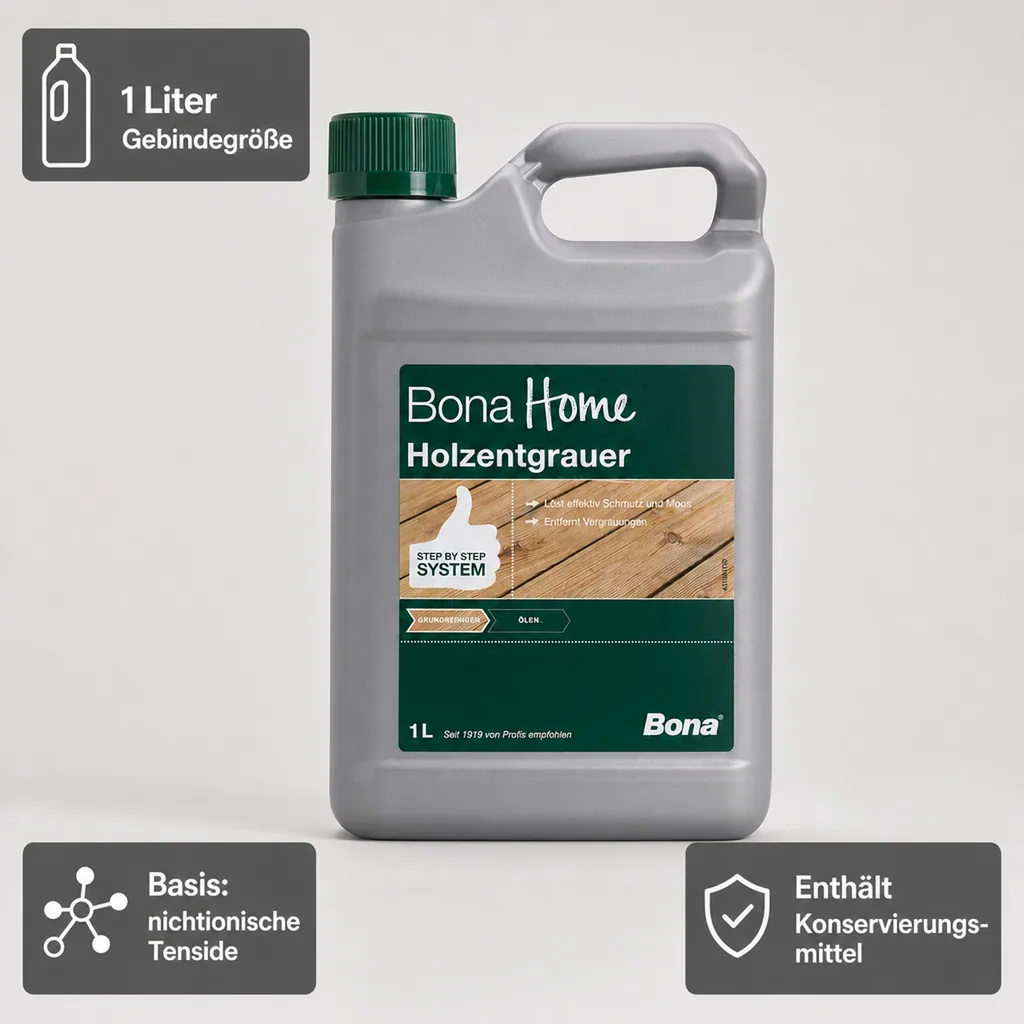 BONA Home Holzentgrauer 1 Liter