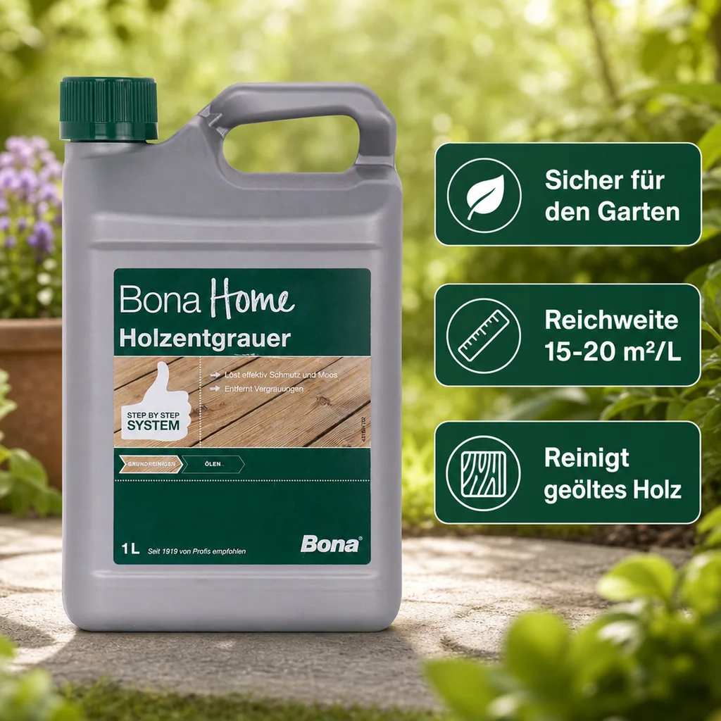 BONA Home Holzentgrauer 1 Liter