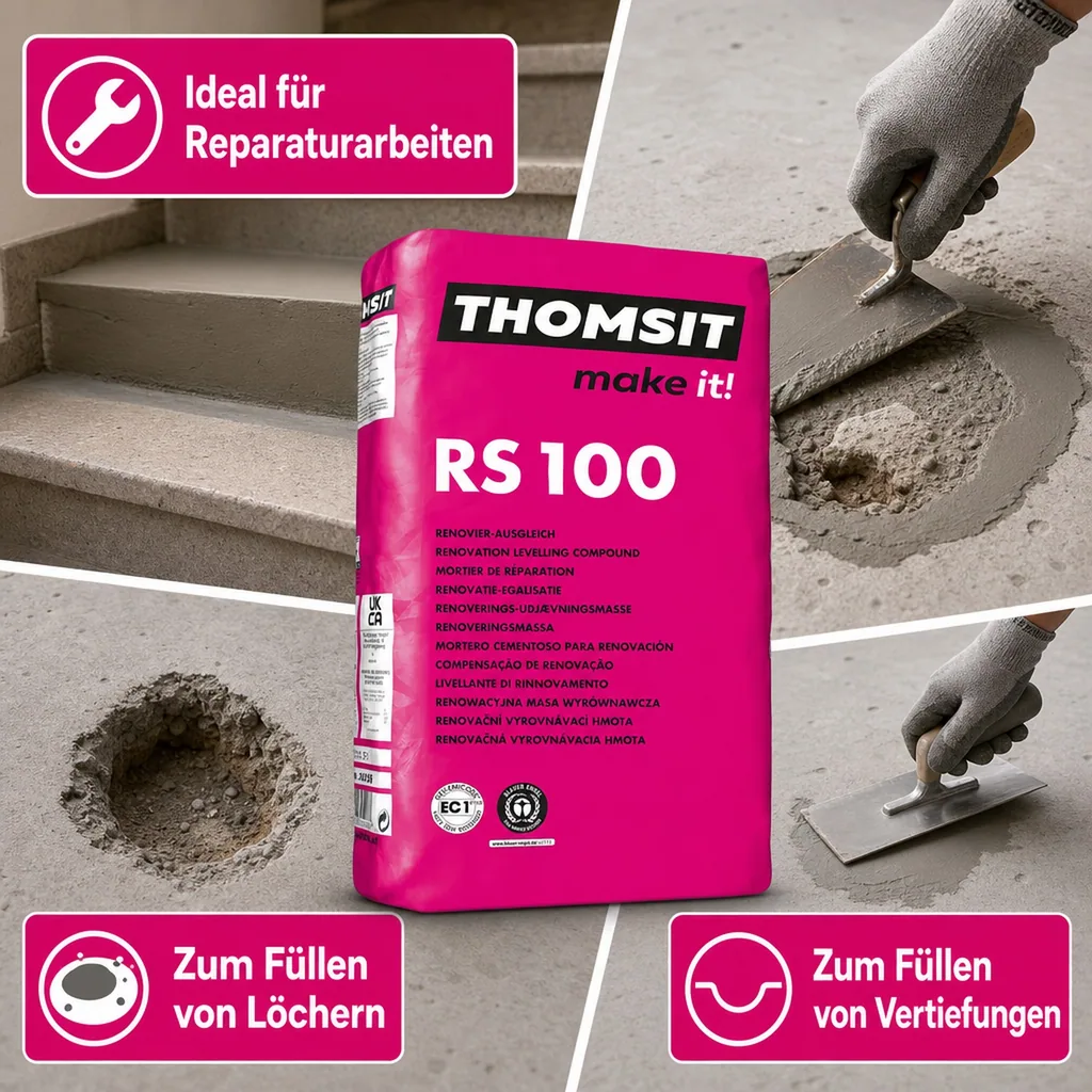 THOMSIT RS 100 Renovier-Ausgleich 25kg