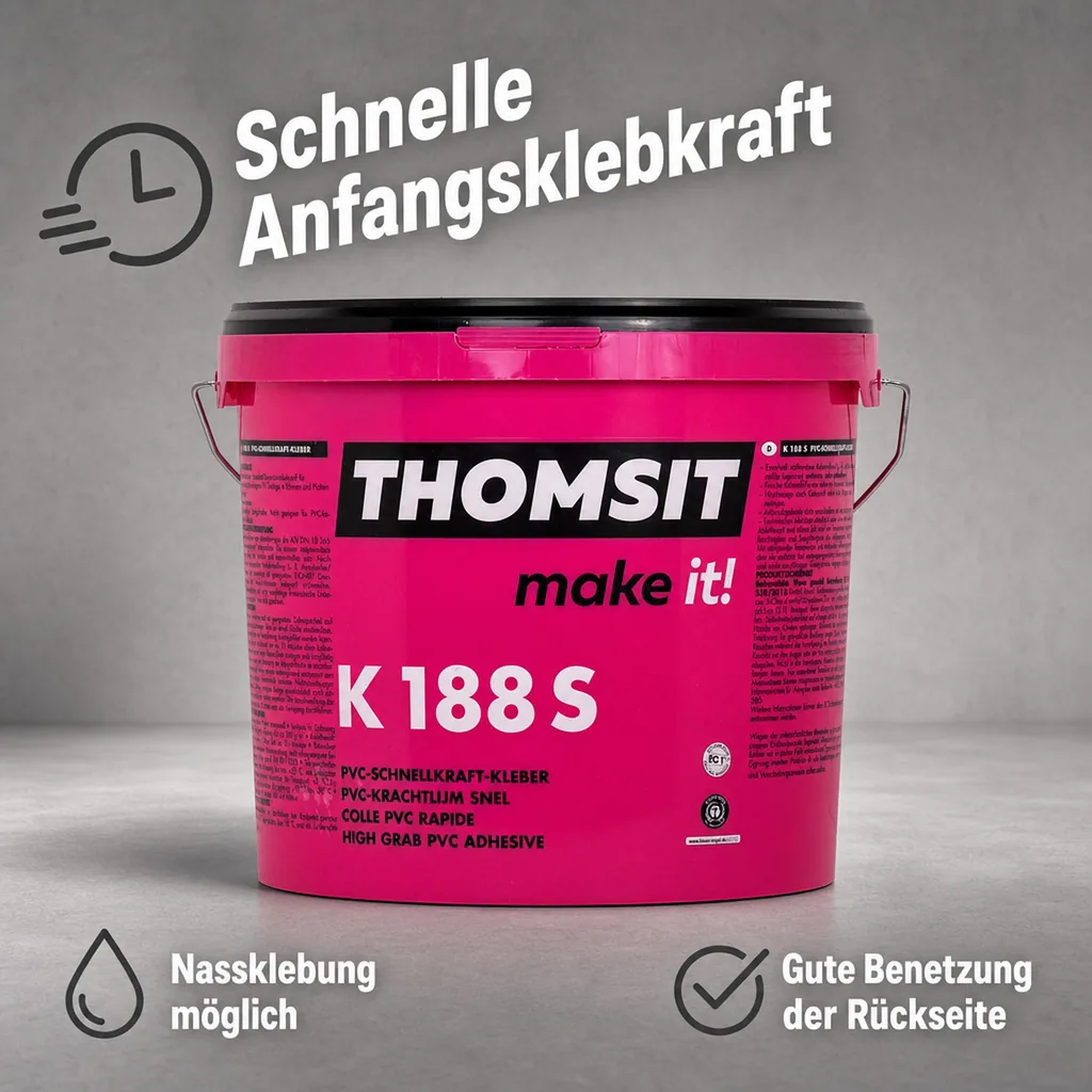 THOMSIT K 188 S PVC-Schnellkraftkleber 14kg