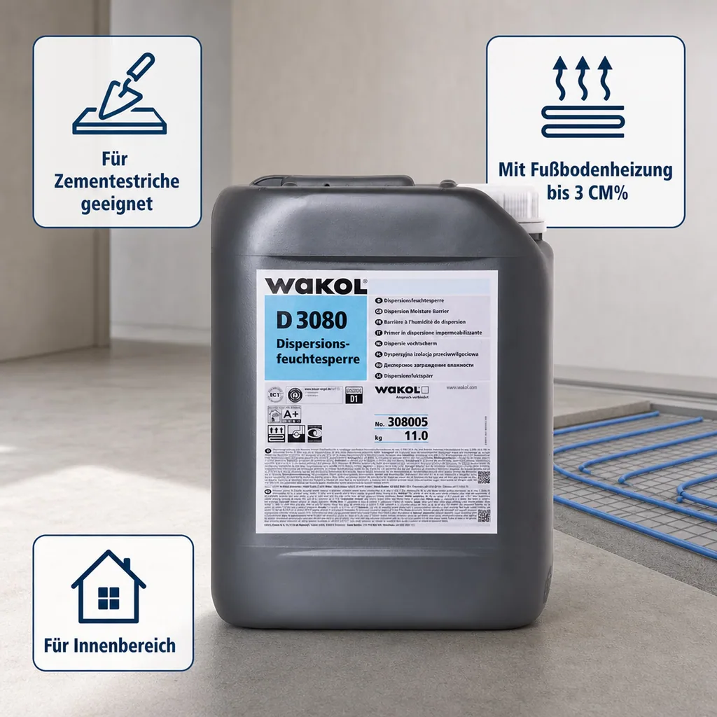 WAKOL D 3080 Dispersionsfeuchtesperre 11 kg